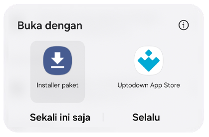 Buka dan instal APK dari aplikasi Rokokbet